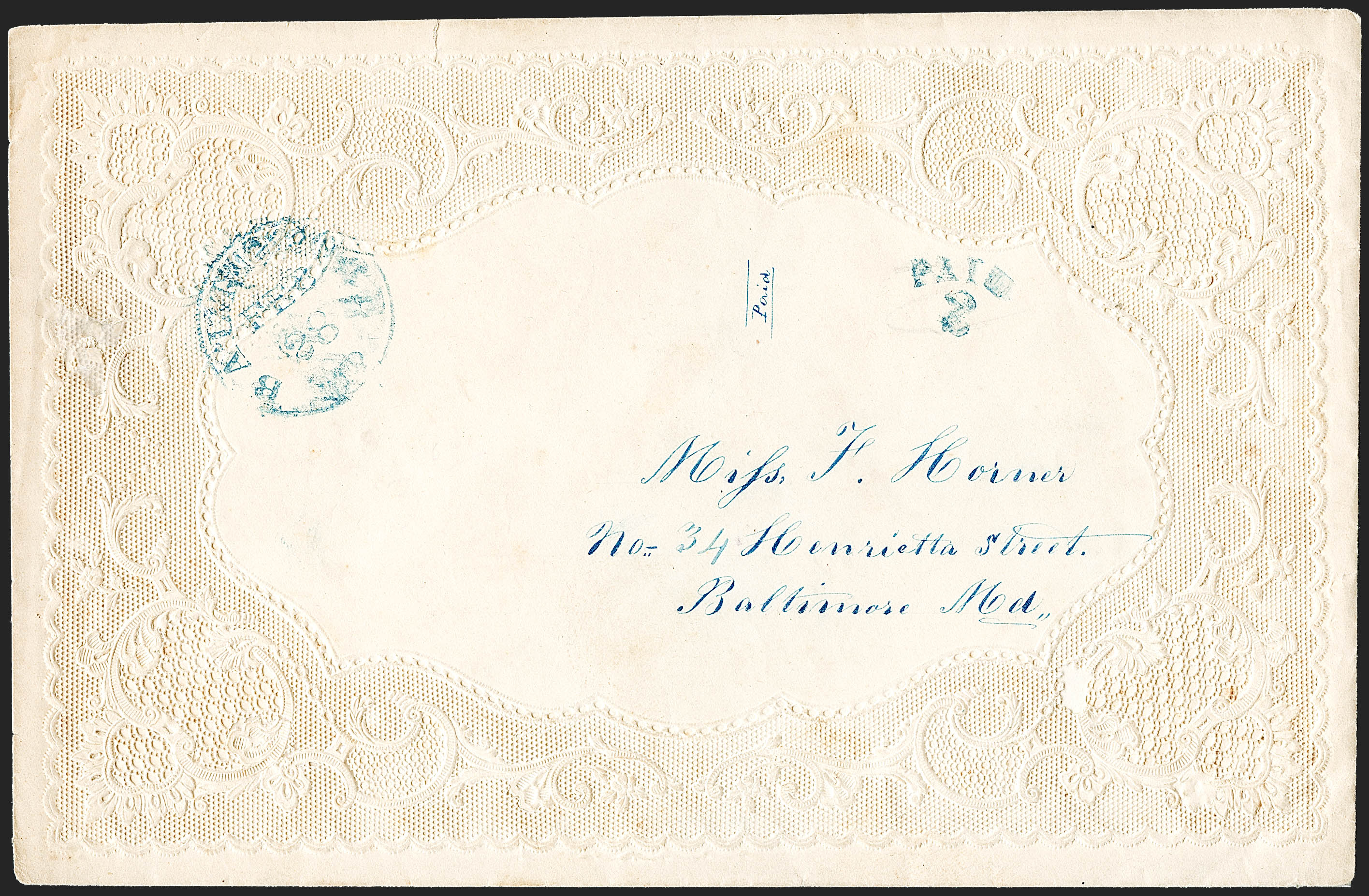 Sale no. 1223 — Lot no. 8340 — Siegel Auction Galleries