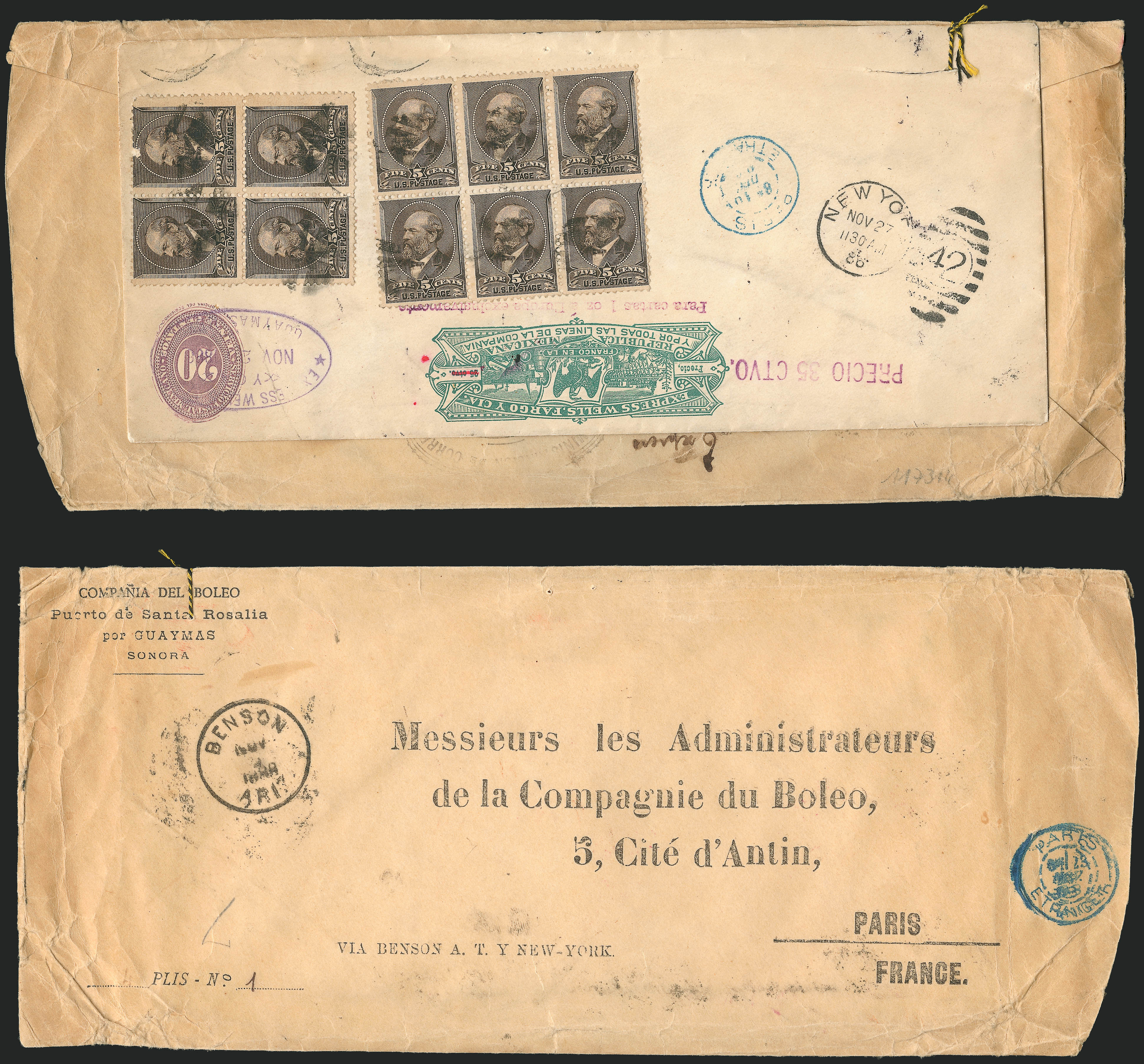 Sale no. 1223 — Lot no. 8462 — Siegel Auction Galleries