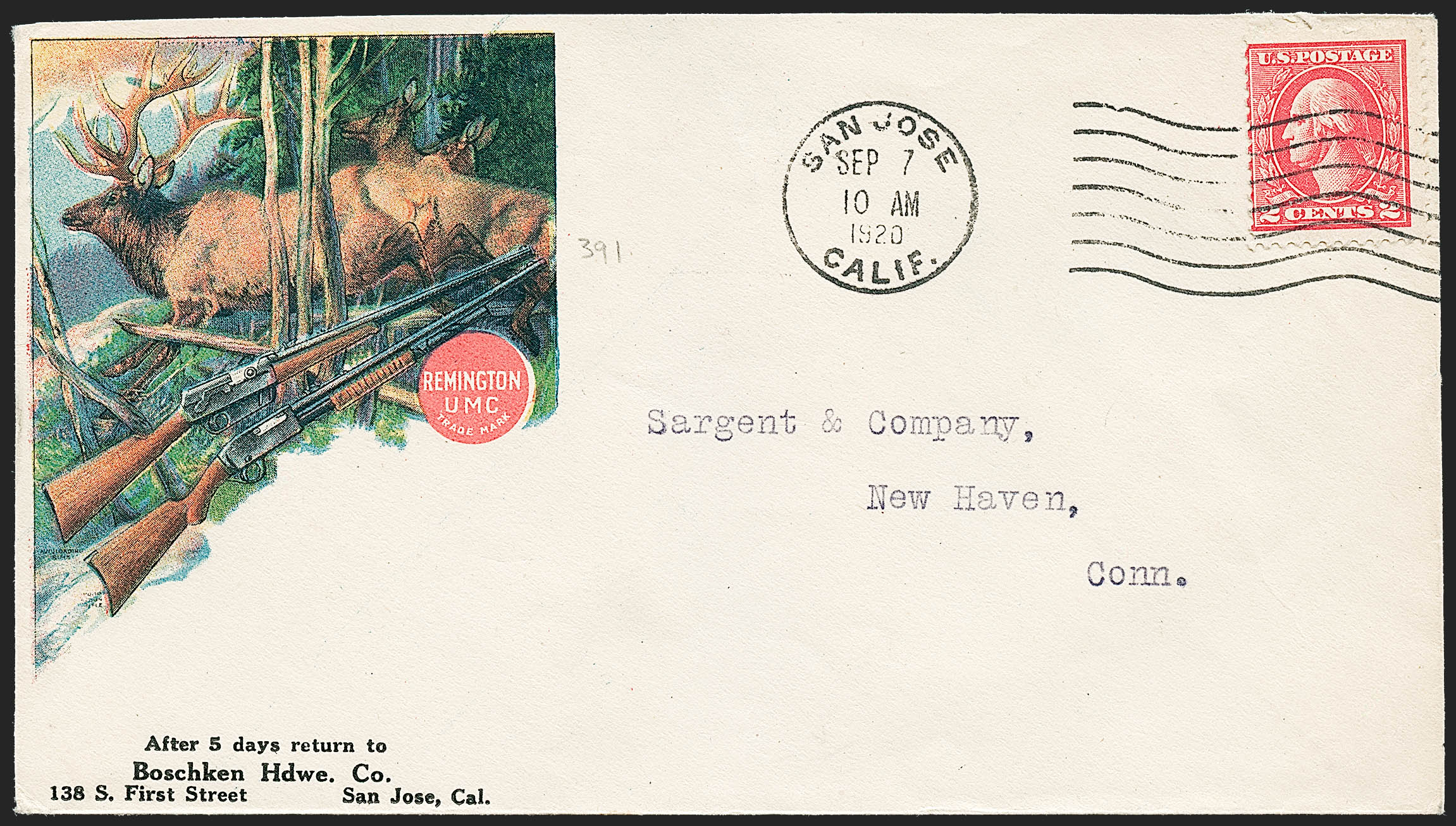 Sale no. 1223 — Lot no. 8550 — Siegel Auction Galleries