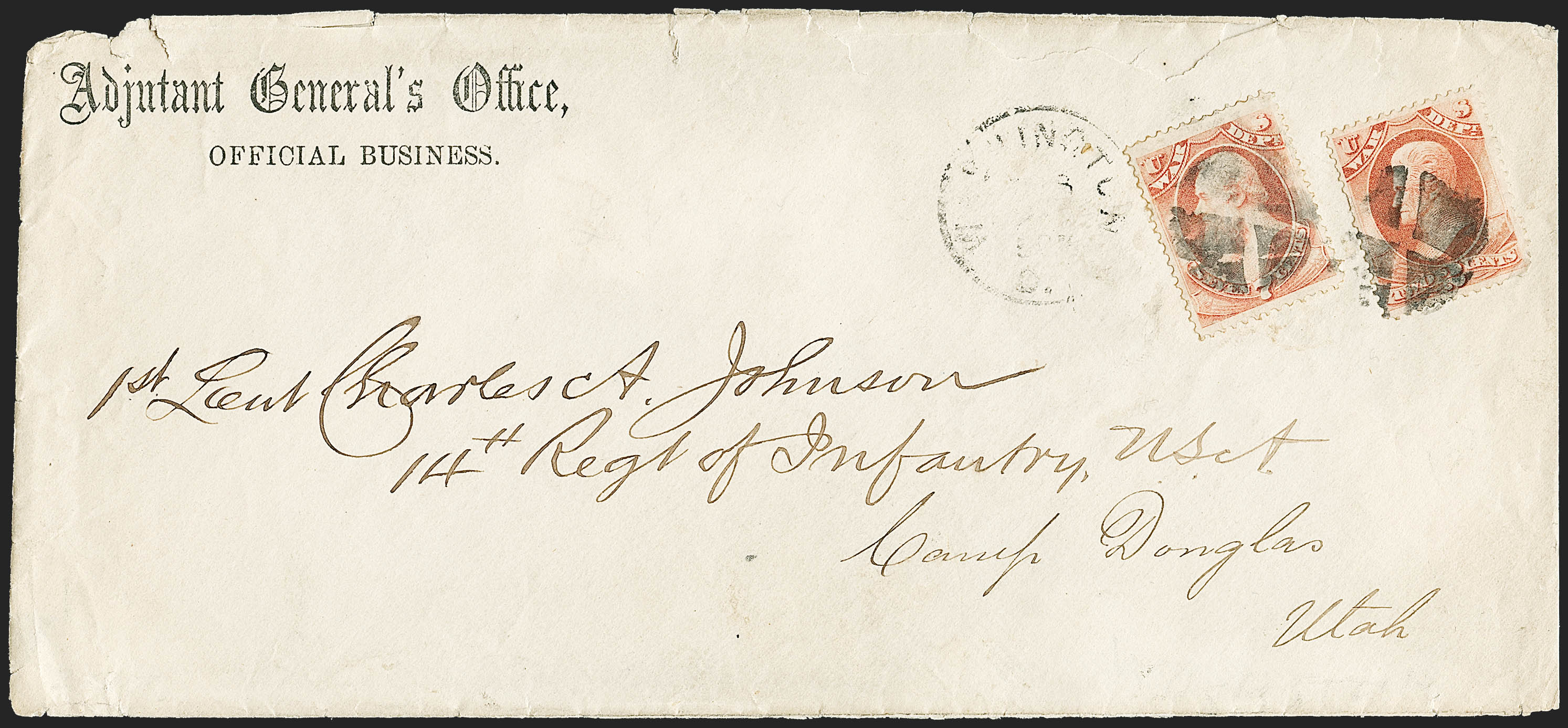 Sale no. 1223 — Lot no. 8580 — Siegel Auction Galleries